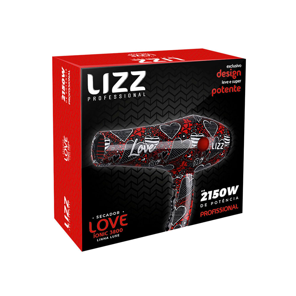 Secador Profissional Love (2150W / 2400W) Lizz Pro - Loja Lizz